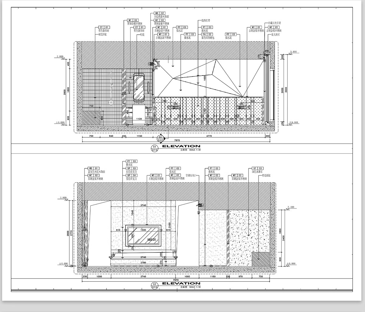 图片[6]-酒店空间CAD节点大样图立面图库工装室内施工工艺深化图纸施工图-大怪兽分享