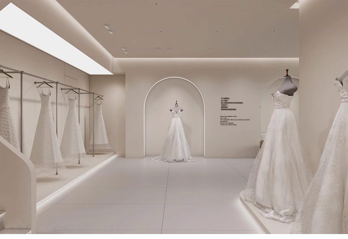 图片[6]-婚纱店摄影店效果图装修 工装婚礼门面门头室内软装装饰设计图库-大怪兽分享