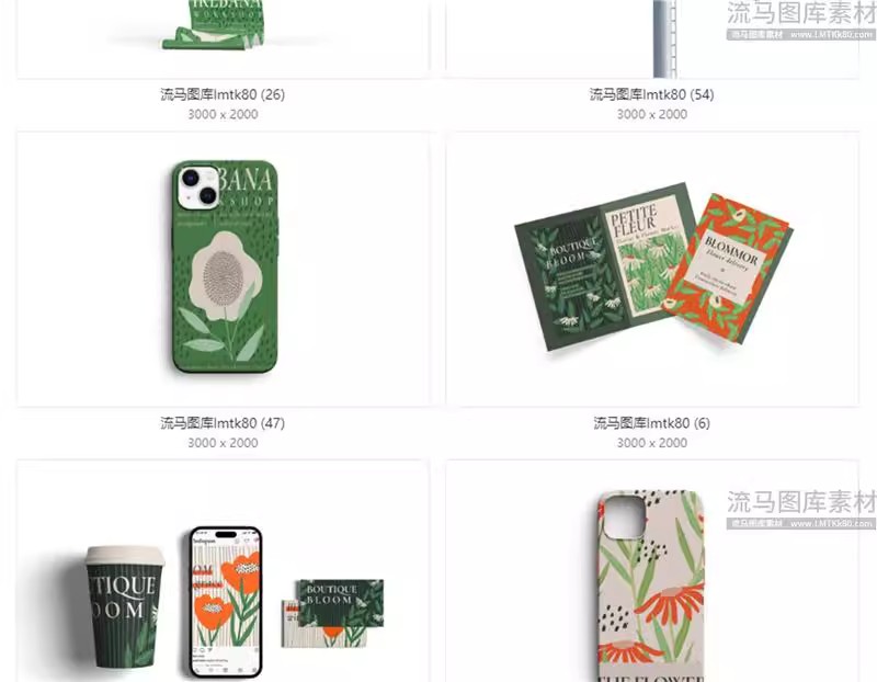 图片[5]-企业公司毕设文创VI包装盒手提袋海报样机贴图PSD设计素材模板-大怪兽分享