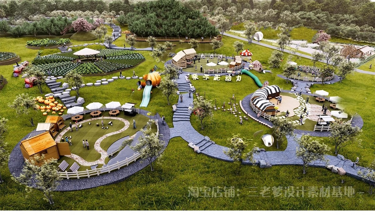 图片[7]-宠物乐园 领养基地主题公园活动场地游乐中心寄养 su模型草图大师-大怪兽分享