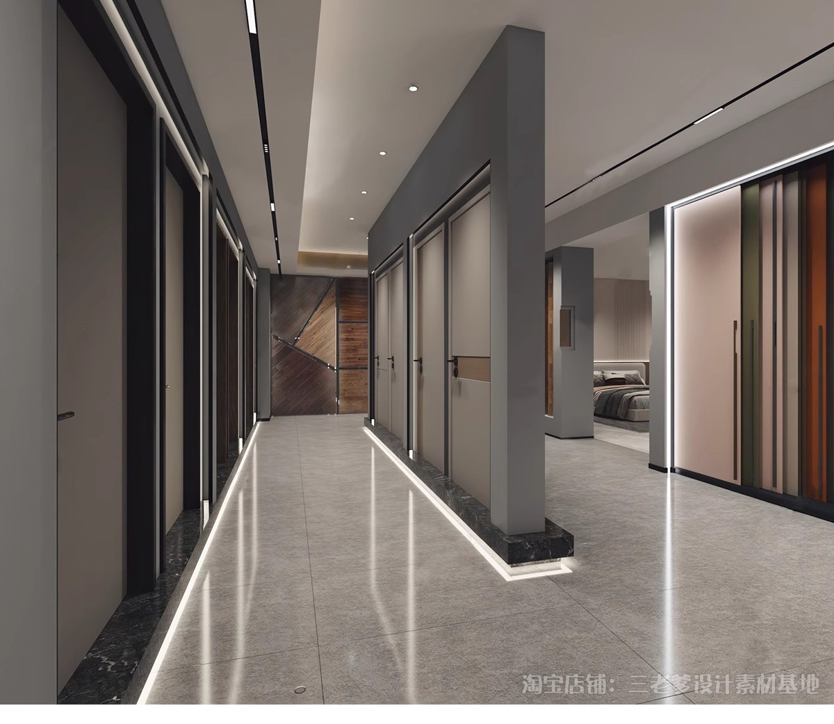 图片[8]-主材建材专卖店3d模型 cad施工图卫浴地板灯具瓷砖洁具展厅3dmax-大怪兽分享
