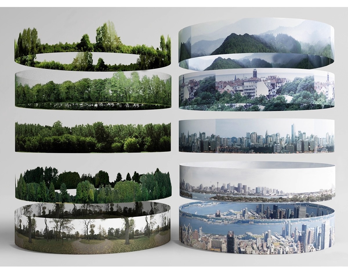 图片[8]-外景远景窗景su模型贴图城市建筑景观背景环绕环形户外天空环境-大怪兽分享