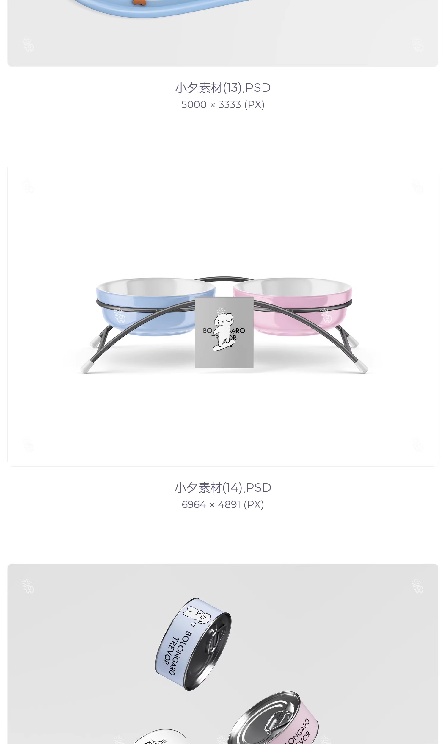 图片[9]-品牌宠物用品店猫粮狗粮vi提案包装设计智能贴图文创样机PSD素材-大怪兽分享