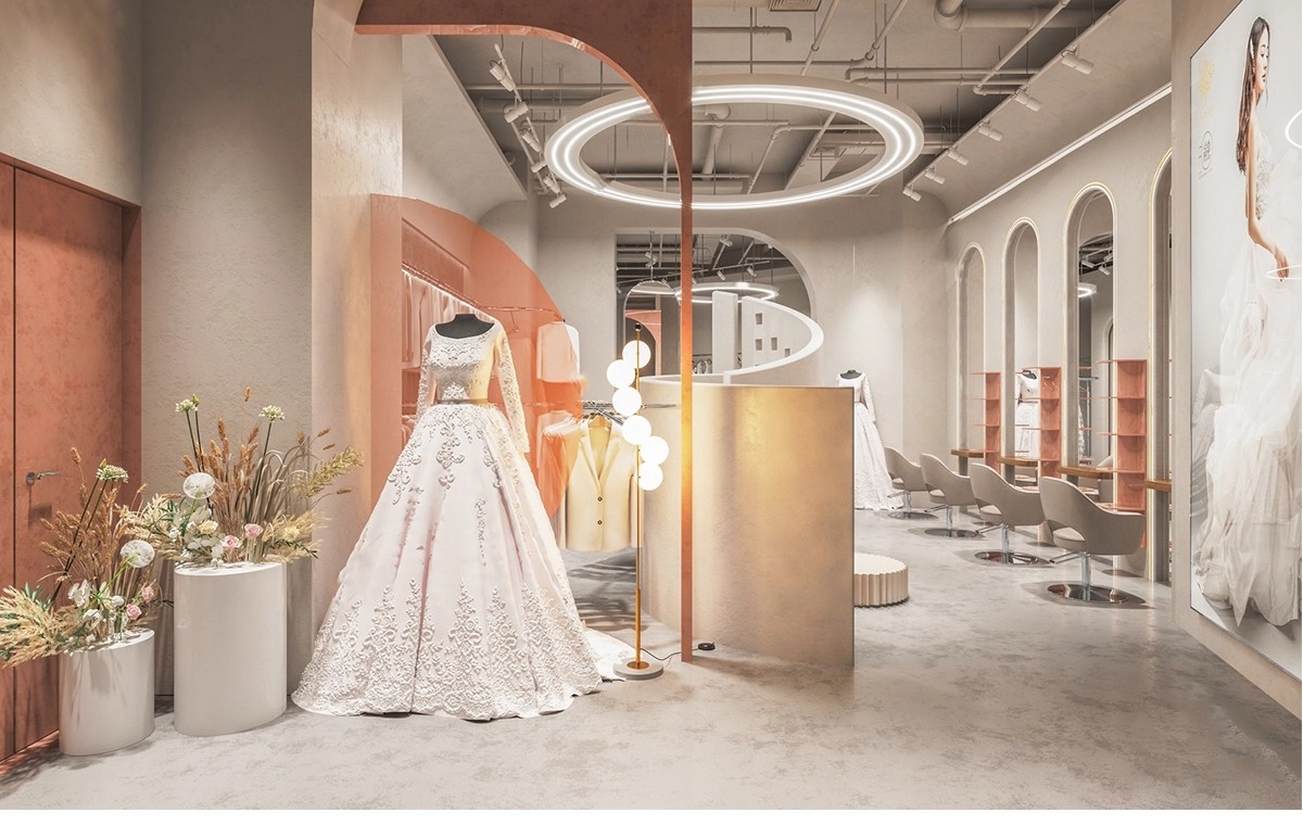 图片[9]-草图大师sketchup北欧LOFT工业风婚纱婚礼摄影店晚礼服影楼SU模型-大怪兽分享