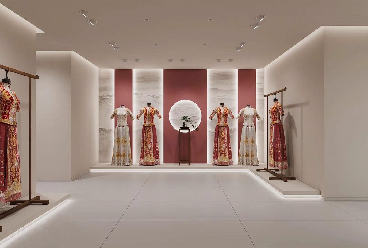 图片[9]-婚纱店摄影店效果图装修 工装婚礼门面门头室内软装装饰设计图库-大怪兽分享