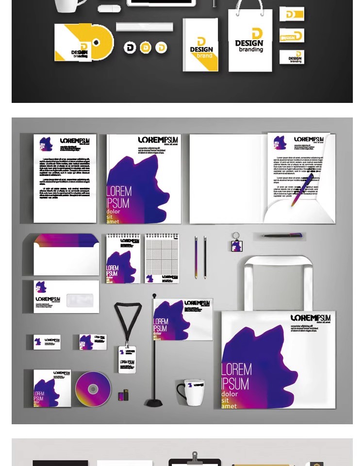 图片[10]-企业办公高端文创产品平面设计VI展示智能贴图样机EPS矢量素材-大怪兽分享