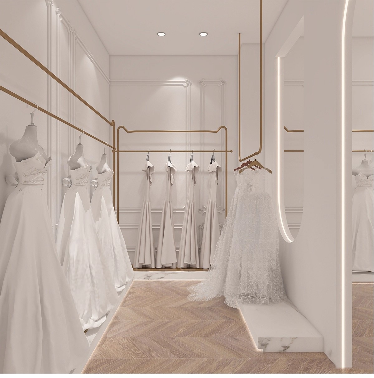 图片[12]-草图大师sketchup北欧LOFT工业风婚纱婚礼摄影店晚礼服影楼SU模型-大怪兽分享