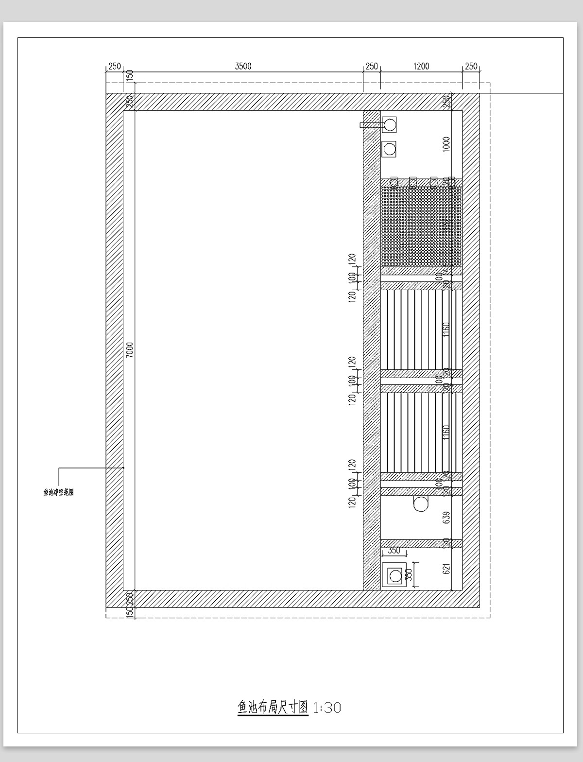 图片[12]-锦鲤鱼池过滤池净化系统排管设计图su模型水池净化仓cad施工图纸-大怪兽分享
