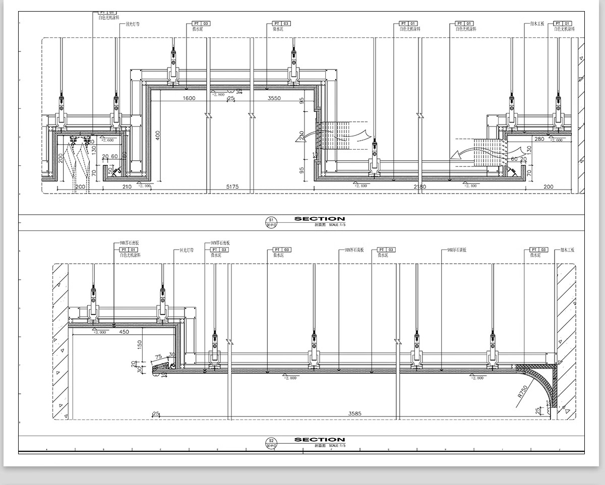 图片[12]-酒店空间CAD节点大样图立面图库工装室内施工工艺深化图纸施工图-大怪兽分享