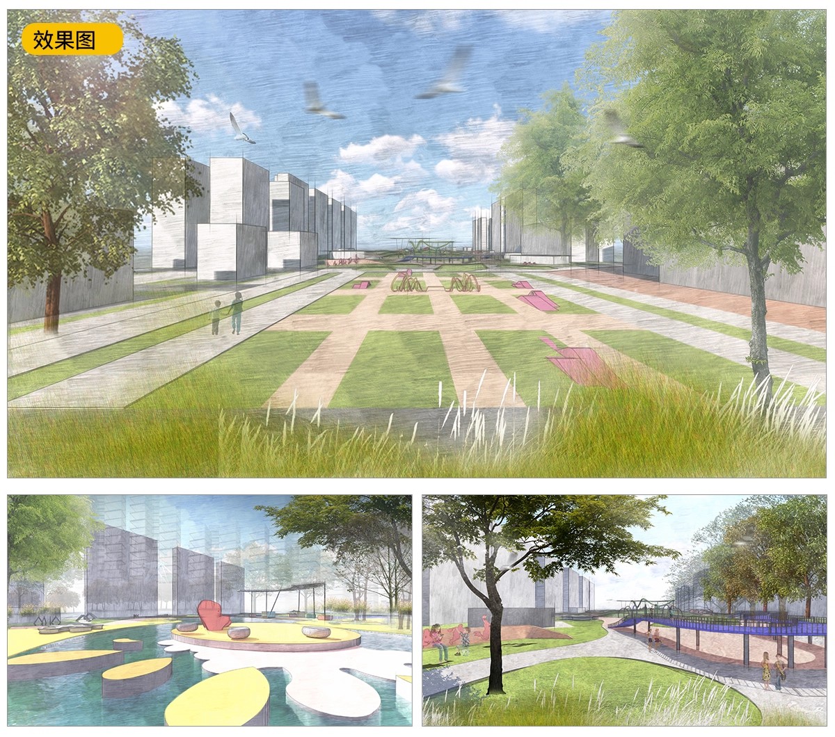 图片[12]-城市广场公园景观园林设计SU模型配套PSD展板ps成品方案作品CAD-大怪兽分享