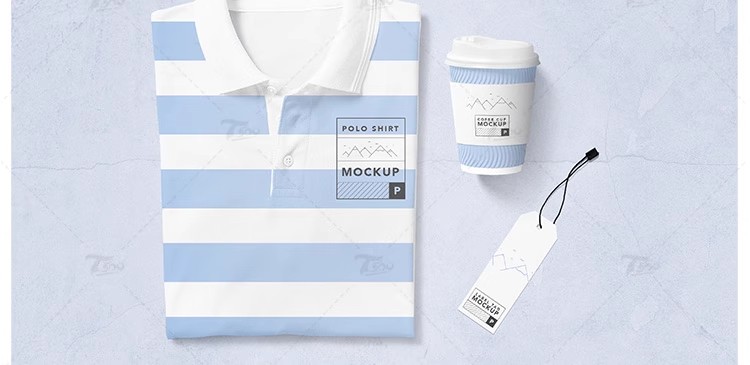 图片[30]-T恤工作服装文化衫衣服布纹LOGO效果VI展示PSD智能贴图样机PS模板-大怪兽分享