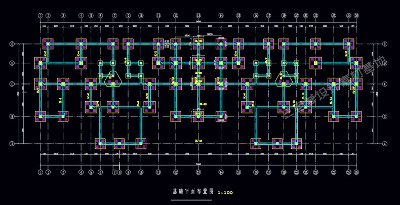 图片[13]-土木工程专业住宅楼全套设计建筑图结构图计算书CAD施工图纸素材-大怪兽分享