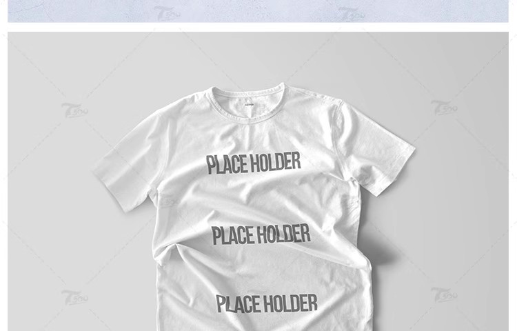 图片[31]-T恤工作服装文化衫衣服布纹LOGO效果VI展示PSD智能贴图样机PS模板-大怪兽分享