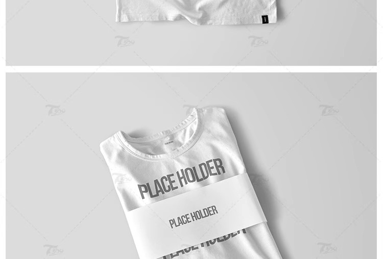 图片[32]-T恤工作服装文化衫衣服布纹LOGO效果VI展示PSD智能贴图样机PS模板-大怪兽分享
