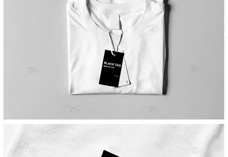 图片[35]-T恤工作服装文化衫衣服布纹LOGO效果VI展示PSD智能贴图样机PS模板-大怪兽分享