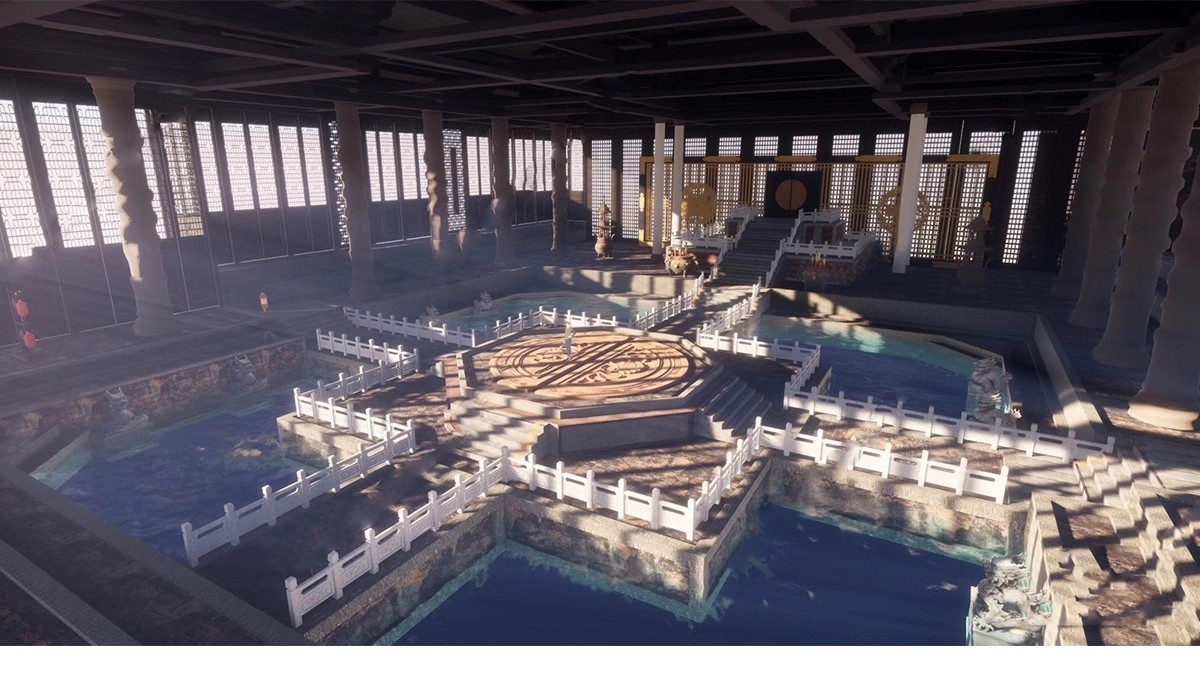 图片[14]-宫殿大殿王府SU模型库中式古建筑古代会客厅卧房影视布景草图大师-大怪兽分享