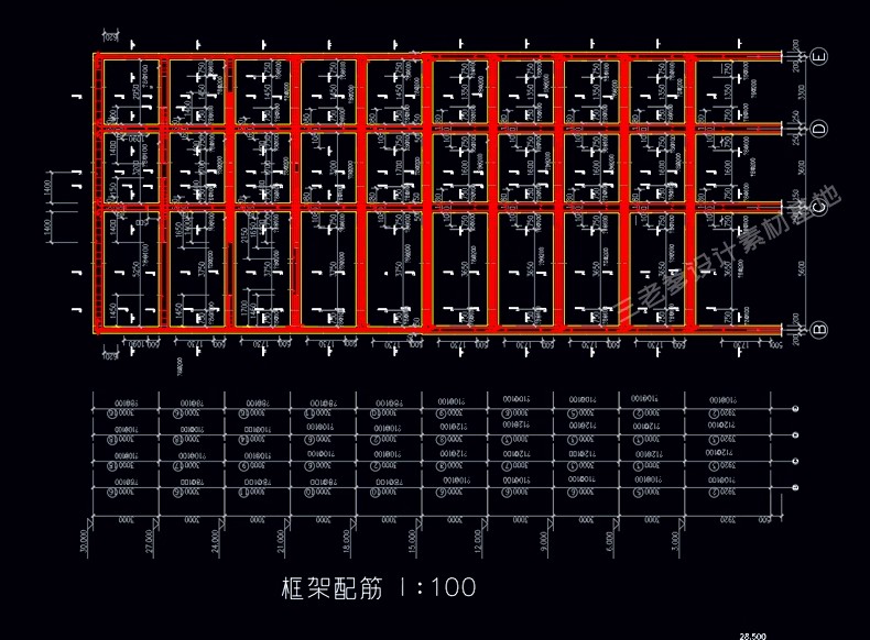 图片[16]-土木工程专业住宅楼全套设计建筑图结构图计算书CAD施工图纸素材-大怪兽分享