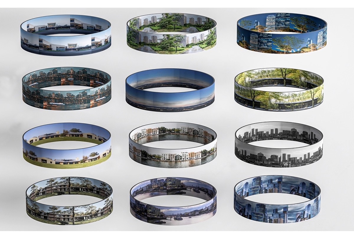 图片[16]-外景远景窗景su模型贴图城市建筑景观背景环绕环形户外天空环境-大怪兽分享
