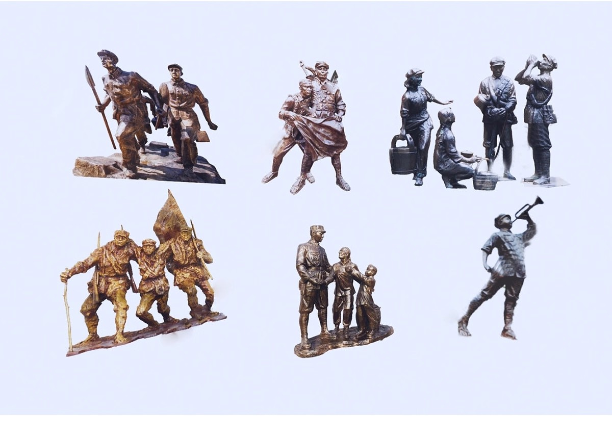 图片[17]-古代人物铸铜铜人雕塑新中式民俗商业街步行街广场草图大师SU模型-大怪兽分享
