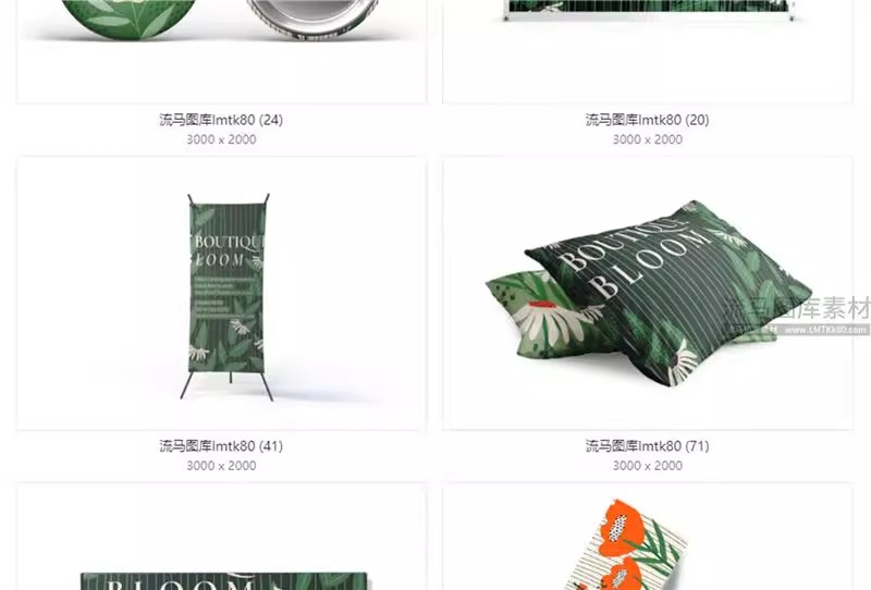 图片[16]-企业公司毕设文创VI包装盒手提袋海报样机贴图PSD设计素材模板-大怪兽分享
