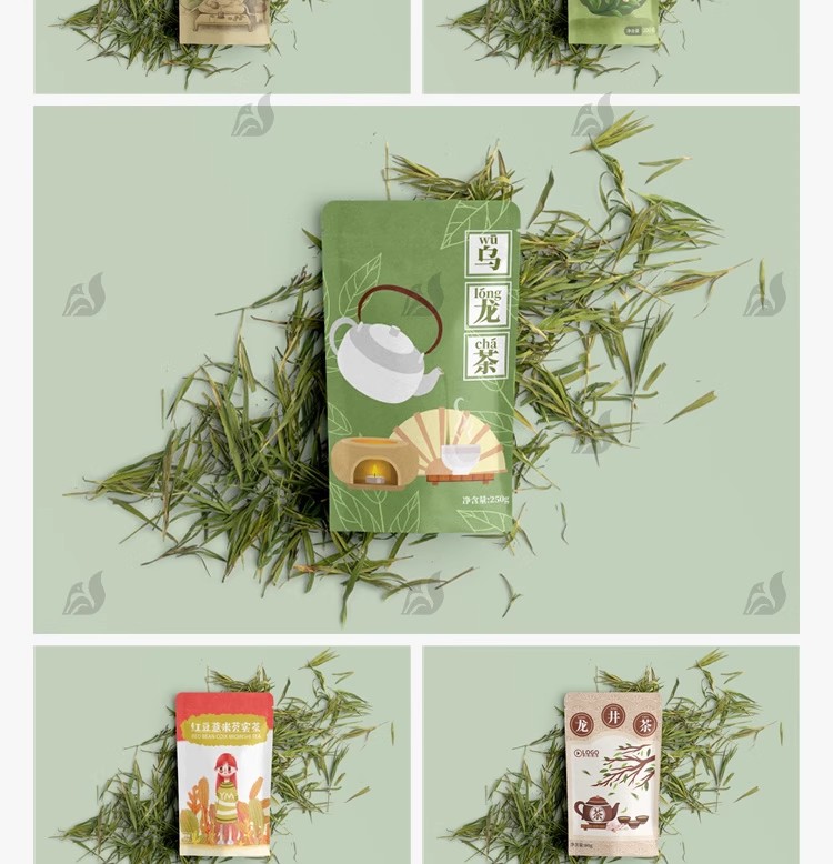 图片[7]-茶饼包装纸茶叶棉纸普洱白茶包装送VI贴图样机PSD设计PS模板素材-大怪兽分享