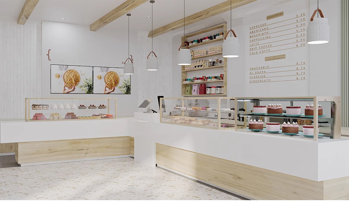 图片[18]-奶茶店咖啡甜品店商铺装修设计效果图饮品蛋糕面包店门头店铺店面-大怪兽分享