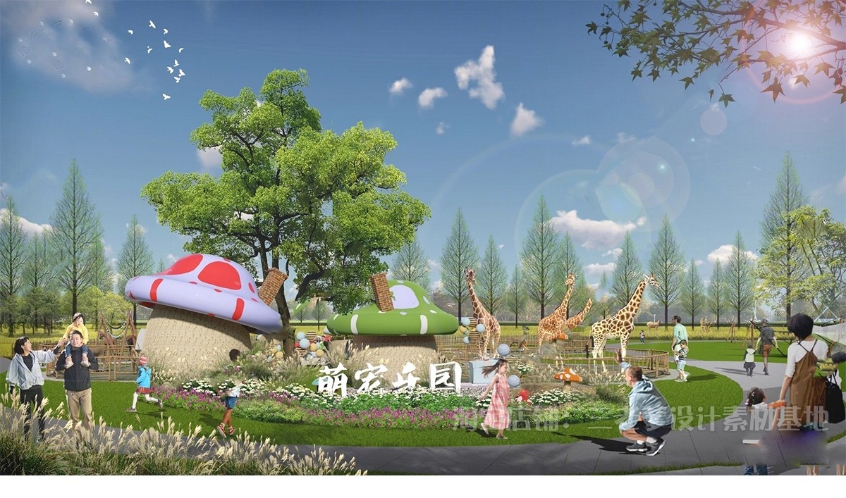 图片[20]-宠物乐园 领养基地主题公园活动场地游乐中心寄养 su模型草图大师-大怪兽分享