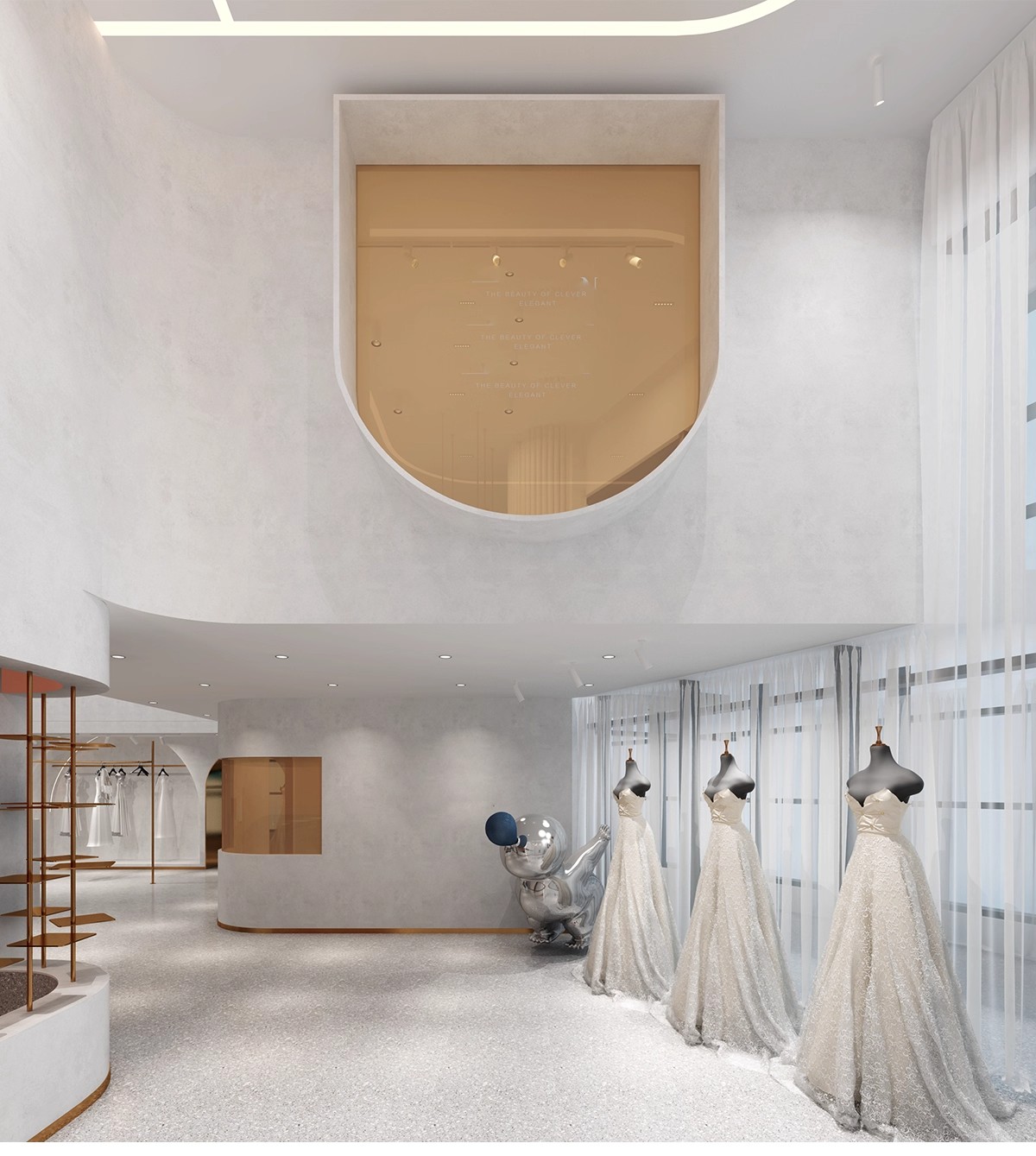 图片[21]-婚纱店摄影店效果图装修 工装婚礼门面门头室内软装装饰设计图库-大怪兽分享