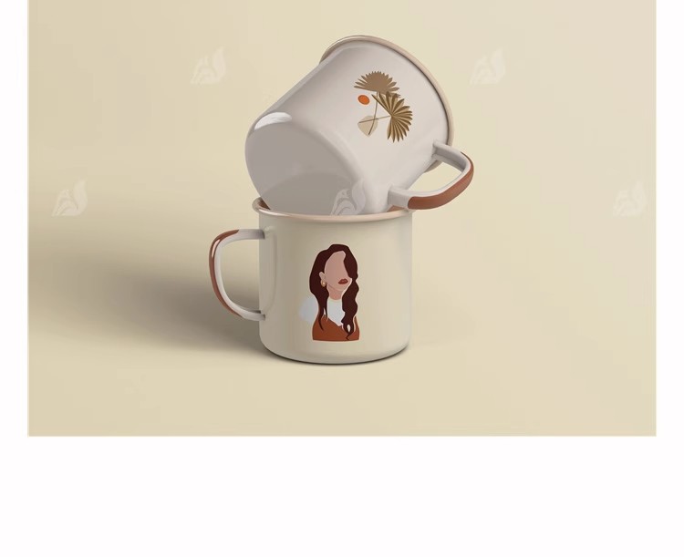 图片[12]-复古搪瓷杯不锈钢杯子马克杯茶缸VI提案文创样机PSD设计素材模板-大怪兽分享