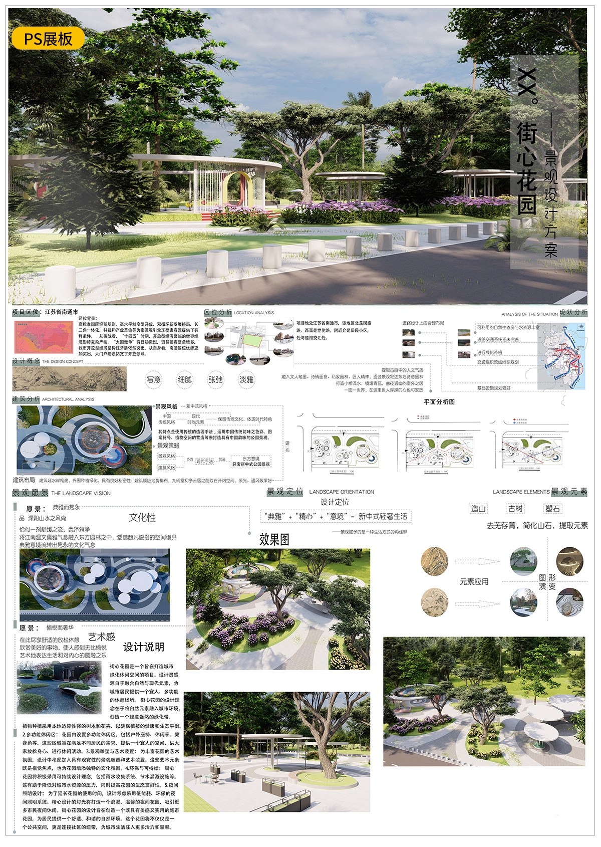 图片[28]-城市广场公园景观园林设计SU模型配套PSD展板ps成品方案作品CAD-大怪兽分享