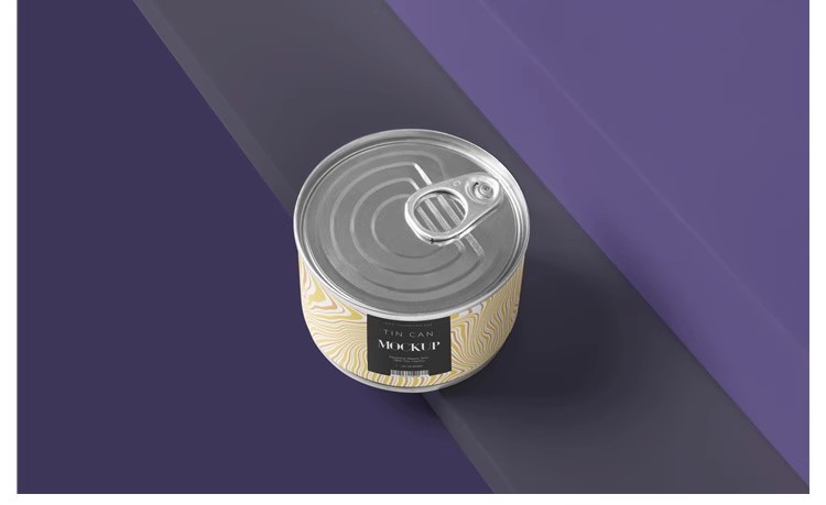图片[14]-罐子罐头包装样机鱼即食熟食奶粉易拉罐效果PSD智能贴图设计模板-大怪兽分享