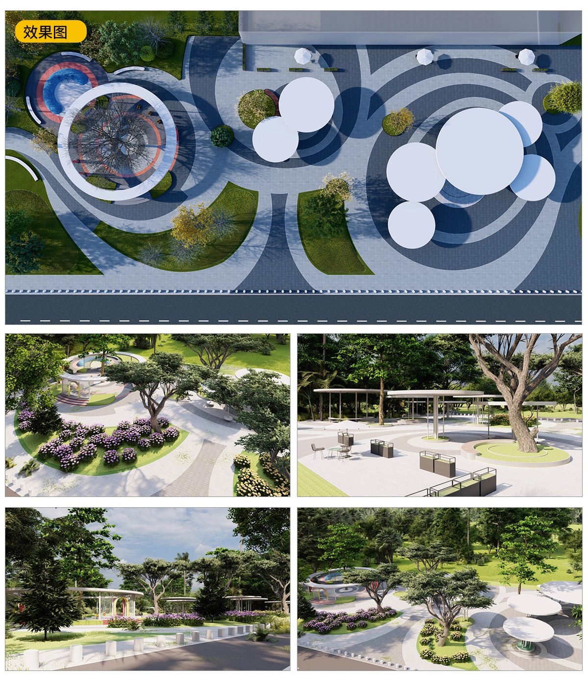 图片[30]-城市广场公园景观园林设计SU模型配套PSD展板ps成品方案作品CAD-大怪兽分享