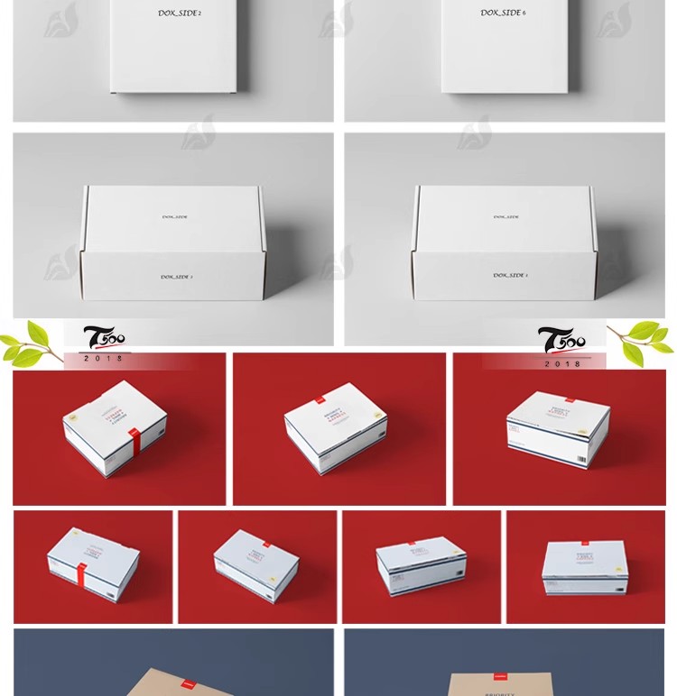 图片[16]-快递包裹瓦楞牛皮纸箱纸盒包装盒智能贴图样机展示VI设计素材模板-大怪兽分享