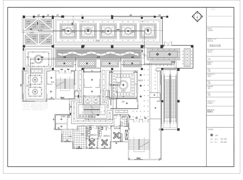图片[31]-网咖网吧CAD图库工装装修设计室内施工图网络会所平面布置局方案-大怪兽分享