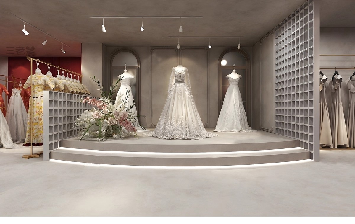 图片[29]-草图大师sketchup北欧LOFT工业风婚纱婚礼摄影店晚礼服影楼SU模型-大怪兽分享
