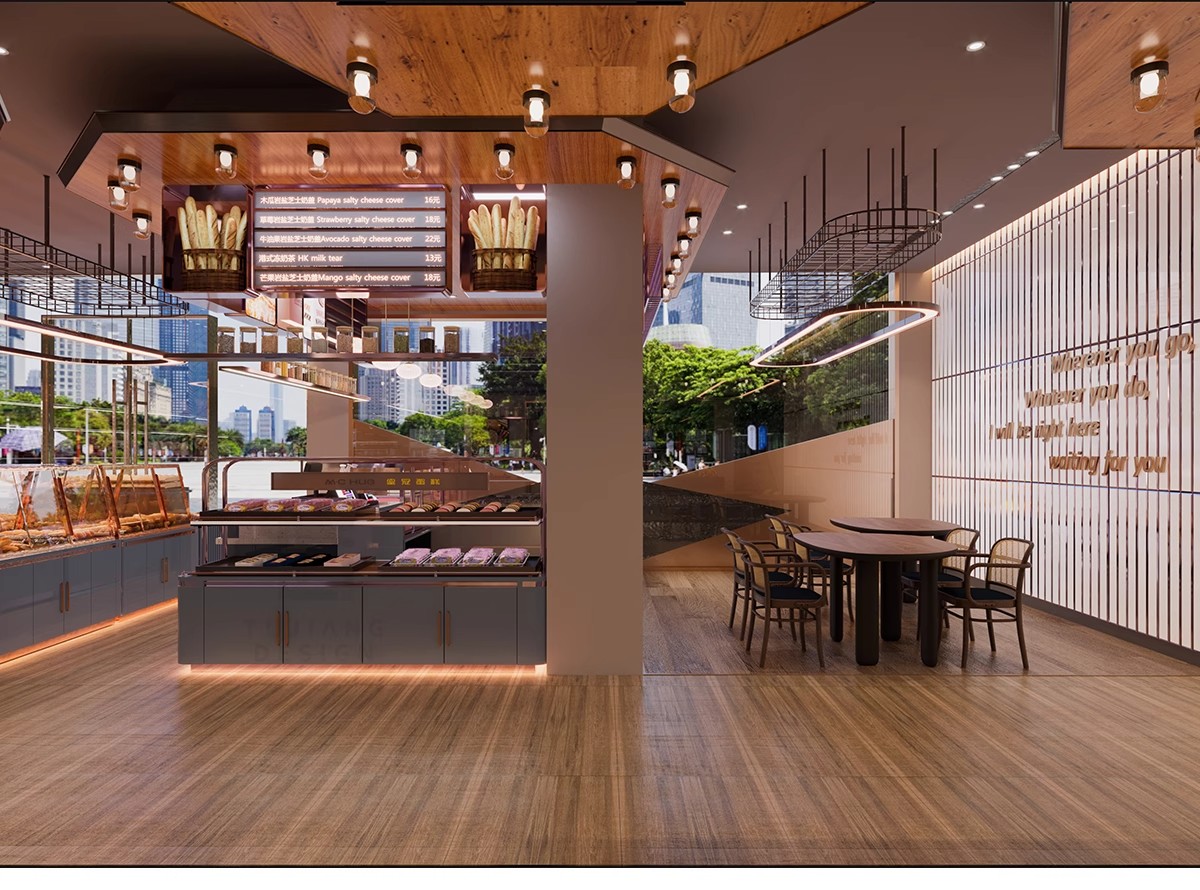图片[34]-奶茶店咖啡甜品店商铺装修设计效果图饮品蛋糕面包店门头店铺店面-大怪兽分享