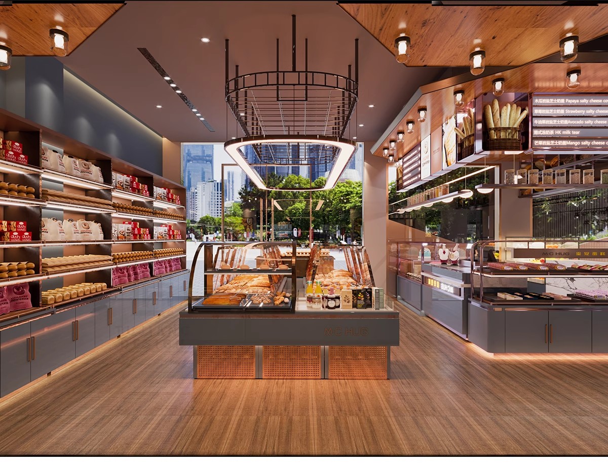 图片[35]-奶茶店咖啡甜品店商铺装修设计效果图饮品蛋糕面包店门头店铺店面-大怪兽分享