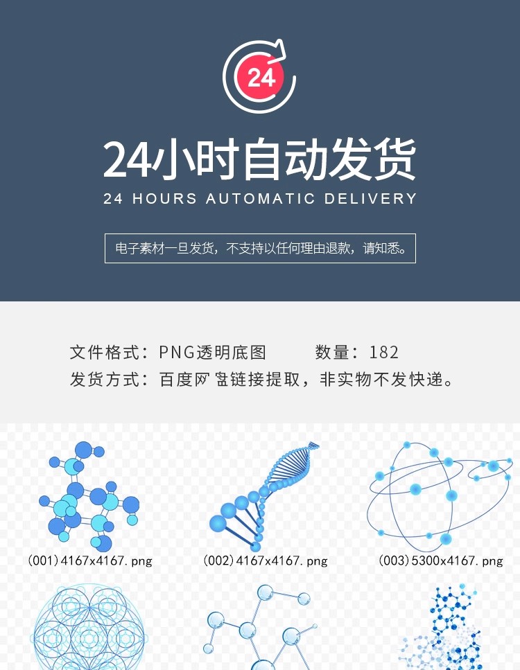 图片[2]-KJ-50卡通生物DNA基因化学医疗化学分子科技海报元素png免扣素材-大怪兽分享