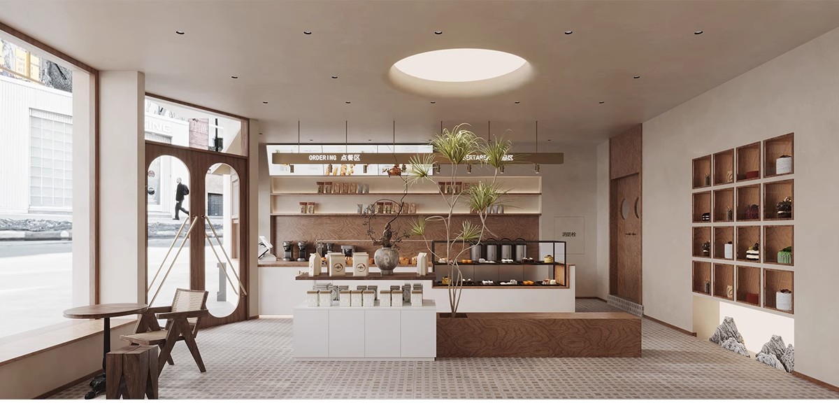 图片[37]-奶茶店咖啡甜品店商铺装修设计效果图饮品蛋糕面包店门头店铺店面-大怪兽分享