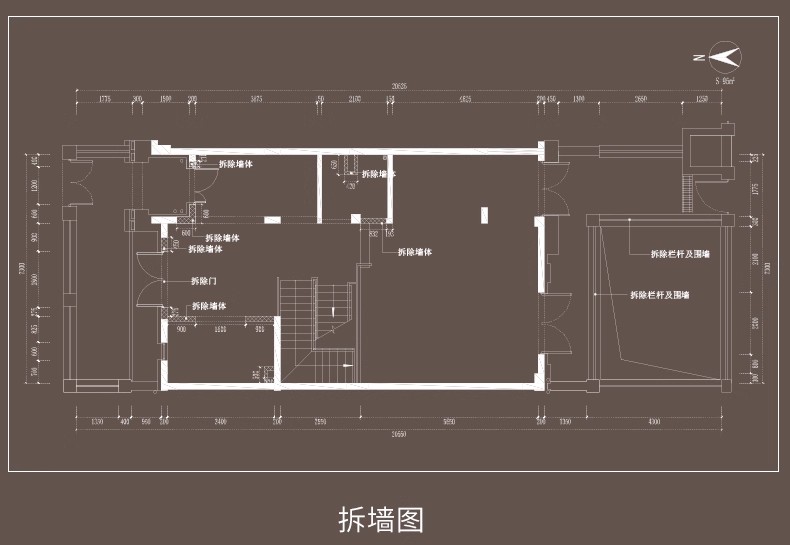 图片[39]-别墅自建房室内设计CAD平面布置图方案布局优化建筑农村施工图纸-大怪兽分享