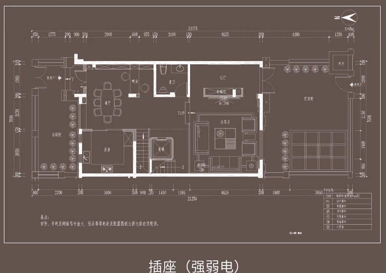图片[45]-别墅自建房室内设计CAD平面布置图方案布局优化建筑农村施工图纸-大怪兽分享