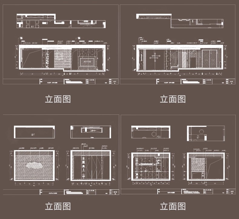 图片[46]-别墅自建房室内设计CAD平面布置图方案布局优化建筑农村施工图纸-大怪兽分享