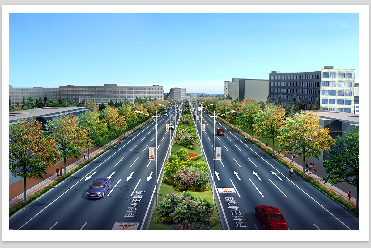 图片[13]-城市道路车行线PS素材效果图斑马线psd公路沥青路面划线无缝贴图-大怪兽分享