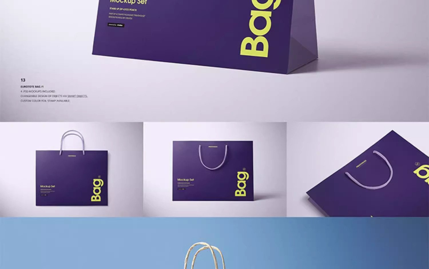 图片[18]-国外专业食品产品包装礼品盒设计纸袋礼品帆布袋PSD展示样机素材-大怪兽分享