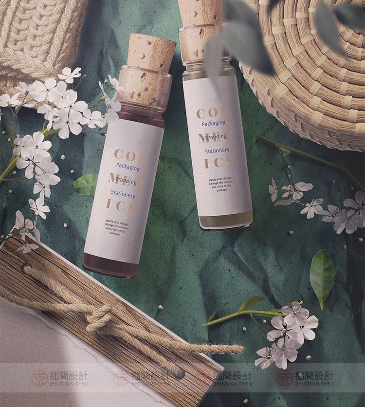 图片[6]-护肤化妆品美妆VI场景展示LOGO包装纸盒瓶罐贴图样机PSD设计素材-大怪兽分享
