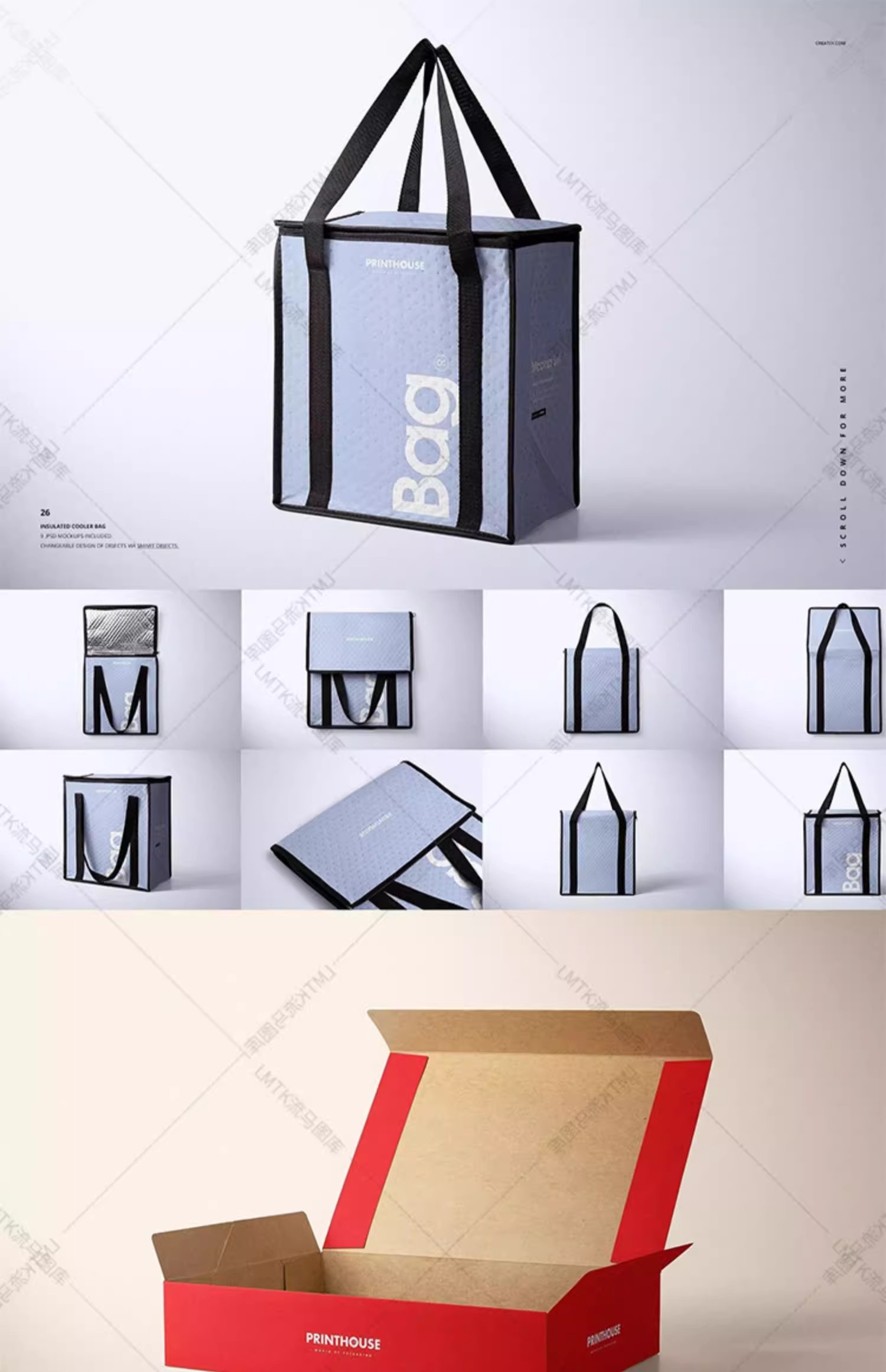 图片[29]-国外专业食品产品包装礼品盒设计纸袋礼品帆布袋PSD展示样机素材-大怪兽分享