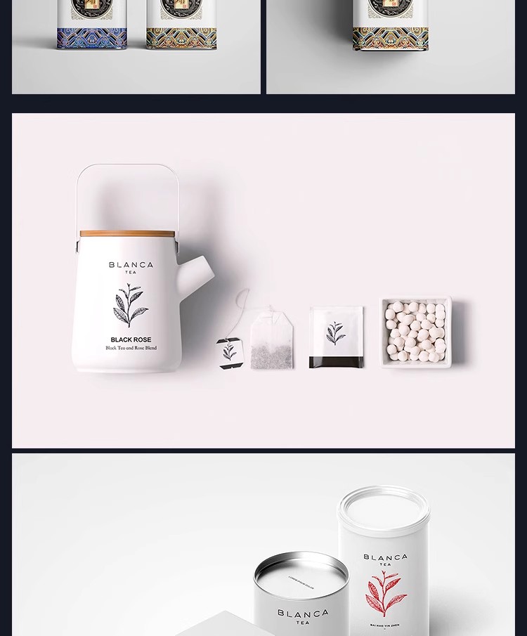 图片[8]-高端茶叶包装铁罐铁盒茶杯茶罐VI效果图展示样机PSD设计素材模板-大怪兽分享