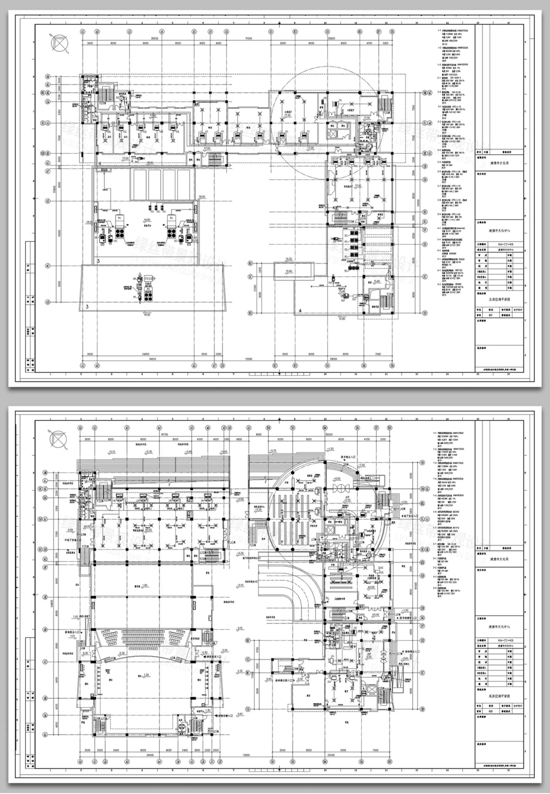 图片[4]-中央空调新风系统设计工装安装节点大样图图标图例案例CAD施工图-大怪兽分享