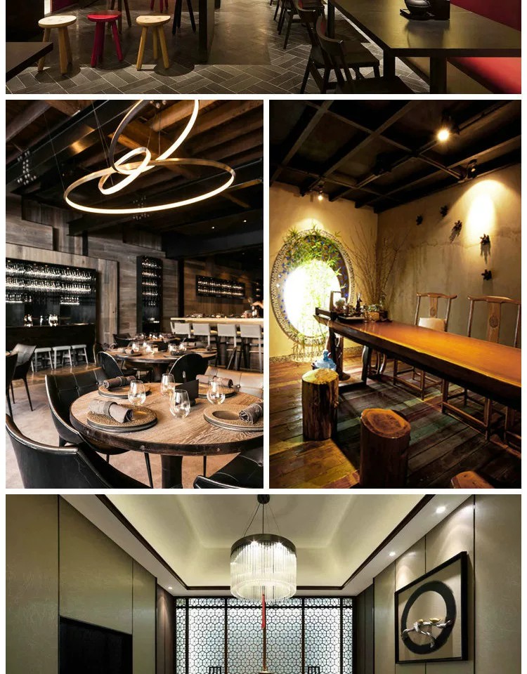 图片[4]-商业餐厅火锅店茶餐厅西餐馆装修设计效果图片饭店中餐牛排室内-大怪兽分享