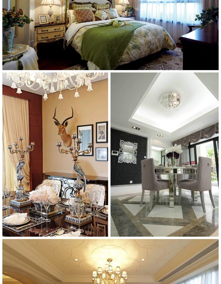 图片[5]-欧式装修风格客厅餐厅吊顶卧室家装效果图简欧北欧室内装修设计图-大怪兽分享